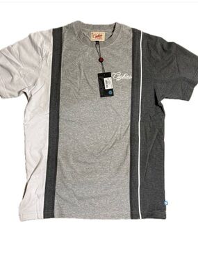 NWT Cookie’s Yellowstone Paneled SS Knit in Ash Heather